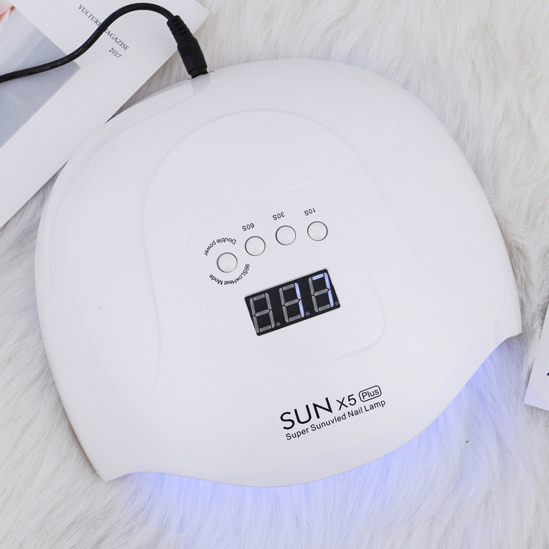 SUNX Plus 54w jéglámpás körömszárító UV LED körömlámpa géllakk szárító lámpa alsó LCD kijelzős lámpával körömszárítóhoz