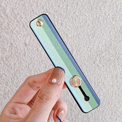 Suport universal pentru telefon cu bandă pentru încheietura mâinii pentru iPhone Suport pentru telefon mobil cu prindere pentru degete pentru samsung xiaomi Suport pentru priză împinge în spate