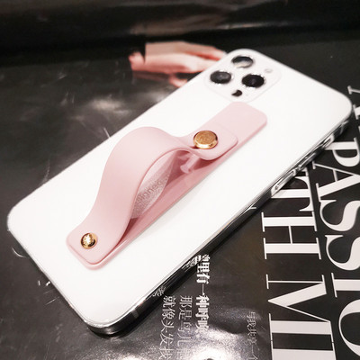 Suport universal pentru telefon cu bandă pentru încheietura mâinii pentru iPhone Suport pentru telefon mobil cu prindere pentru degete pentru samsung xiaomi Suport pentru priză împinge în spate