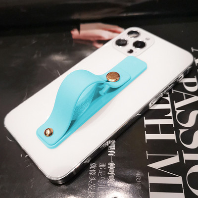 Suport universal pentru telefon cu bandă pentru încheietura mâinii pentru iPhone Suport pentru telefon mobil cu prindere pentru degete pentru samsung xiaomi Suport pentru priză împinge în spate