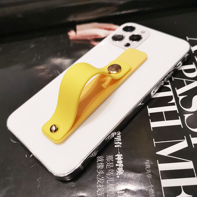 Suport universal pentru telefon cu bandă pentru încheietura mâinii pentru iPhone Suport pentru telefon mobil cu prindere pentru degete pentru samsung xiaomi Suport pentru priză împinge în spate