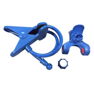 Universaalne 360 telefonihoidik, painduv klamber mobiilse mobiiltelefoni hoidik laiska voodiga lauaarvuti kronsteini kinnitusaluse aluse alusklamber Stock