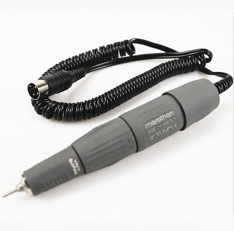 Mașină cu micromotor MARATHON N3 35k RPM Piesă de mână de lustruit sau contraunghi cu motor electric de tip E și piesă de mână dreaptă