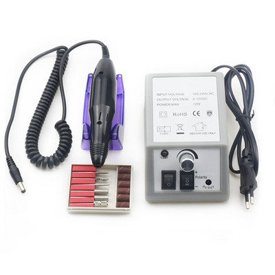 35W 35000RPM JD700 Pro Echipament electric pentru mașină de găurit unghii Pile pentru manichiură Pedichiură Nail Art Drill Pen Set de instrumente
