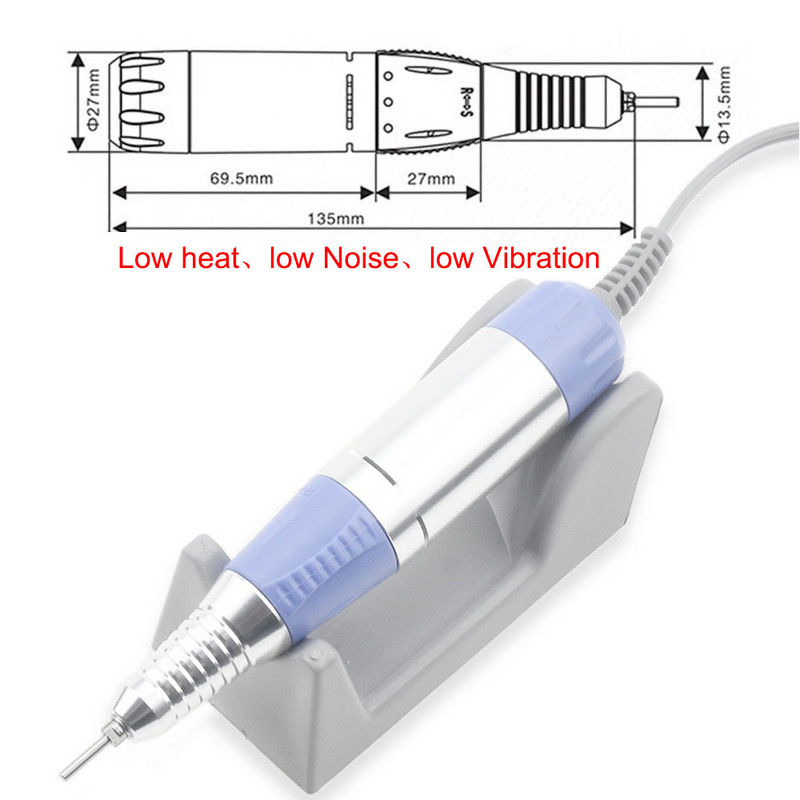 35W 35000RPM JD700 Pro Echipament electric pentru mașină de găurit unghii Pile pentru manichiură Pedichiură Nail Art Drill Pen Set de instrumente