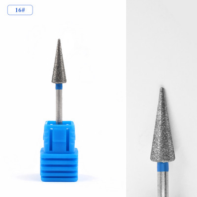 1 бр. Свредло за нокти от волфрамов карбид 17 вида 3/32 Фреза за маникюр за педикюр Електрическо устройство Машини за отстраняване