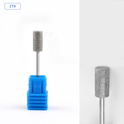 1 kom bušilica od volfram karbida za nokte 17 tipova 3/32 glodalica za manikuru za pedikuru električni uređaj alatni strojevi za skidanje ivica
