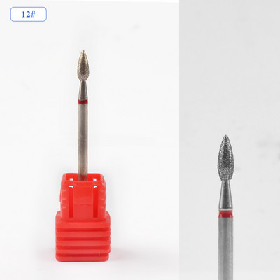 1 kom bušilica od volfram karbida za nokte 17 tipova 3/32 glodalica za manikuru za pedikuru električni uređaj alatni strojevi za skidanje ivica