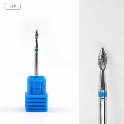 1 kom bušilica od volfram karbida za nokte 17 tipova 3/32 glodalica za manikuru za pedikuru električni uređaj alatni strojevi za skidanje ivica