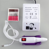 Körömfúró elektromos készülék manikűr zselé kutikula eltávolító maró fúrószár készlet 20000RPM pedikűr lakk gép körömdíszítés