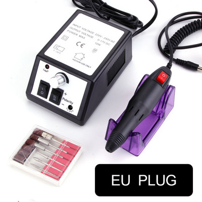 Körömfúró elektromos készülék manikűr zselé kutikula eltávolító maró fúrószár készlet 20000RPM pedikűr lakk gép körömdíszítés