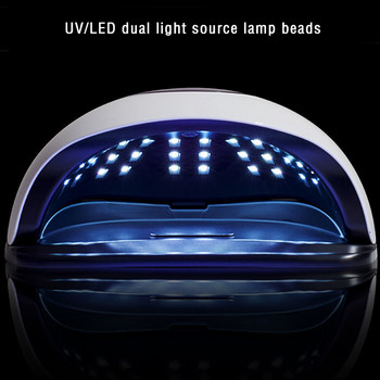 SUN X9 MAX UV LED Λάμπα για νύχια 114W Gel Polish Dryer with Motion Sensor Display Εργαλείο μανικιούρ νυχιών με τζελ γρήγορου στεγνώματος