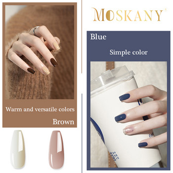 Σετ νυχιών MOSKANY με ΛΑΜΠΑ UV LED 20/10 ΤΕΜ. Nail Gel Polish Kit Gel Varnish Soak Off Σετ μανικιούρ με φρέζα Εργαλείο νυχιών