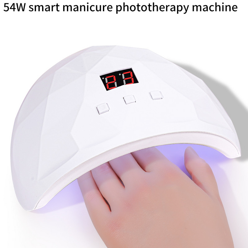LULAA 18 UV lempos karoliukai gelio nagų džiovinimo lempa LED ekranas nagų fototerapijos aparatas profesionalus manikiūro įrankis salono įranga