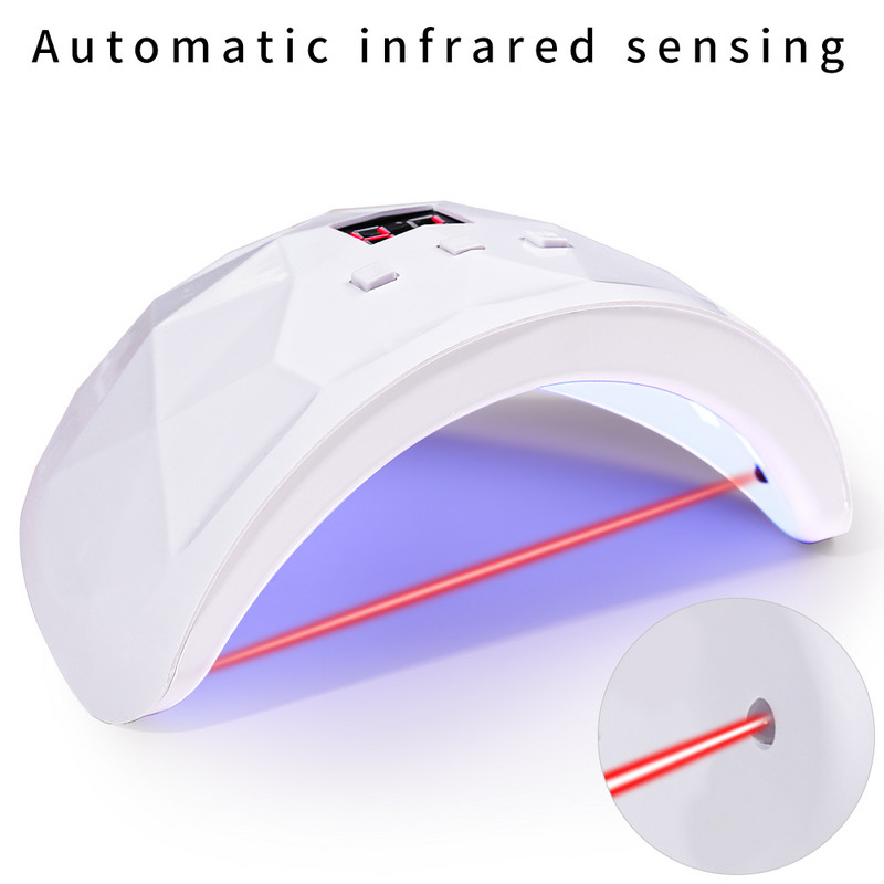 LULAA 18 UV lempos karoliukai gelio nagų džiovinimo lempa LED ekranas nagų fototerapijos aparatas profesionalus manikiūro įrankis salono įranga