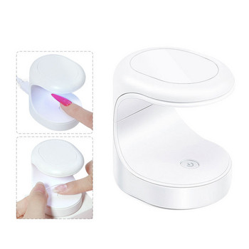 Mini Nail Dryer UV Led Lamp Nail Gel Manicure Machine 5W Single Finger USB Nail Art Tool Light Curing for Gel Polish
