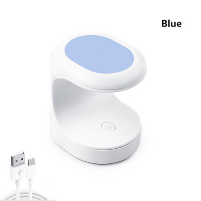 Mini nagų džiovintuvas UV LED lempa nagų gelio manikiūro aparatas 5W vieno piršto USB jungtis Nagų dailės įrankio kietėjimo lemputė geliniam lakavimui