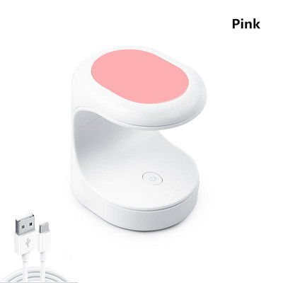 Mini nagų džiovintuvas UV LED lempa nagų gelio manikiūro aparatas 5W vieno piršto USB jungtis Nagų dailės įrankio kietėjimo lemputė geliniam lakavimui