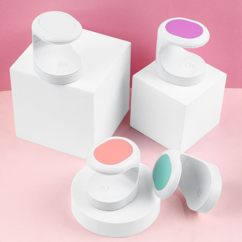 Mini nagų džiovintuvas UV LED lempa nagų gelio manikiūro aparatas 5W vieno piršto USB jungtis Nagų dailės įrankio kietėjimo lemputė geliniam lakavimui