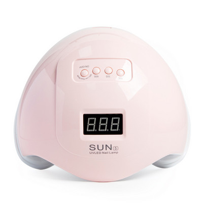 Aubss 48W nagų džiovintuvas profesionalus LED UV gelinio lako džiovinimo lempa nagams su judesio jutikliu manikiūro pedikiūro salono įrankiu