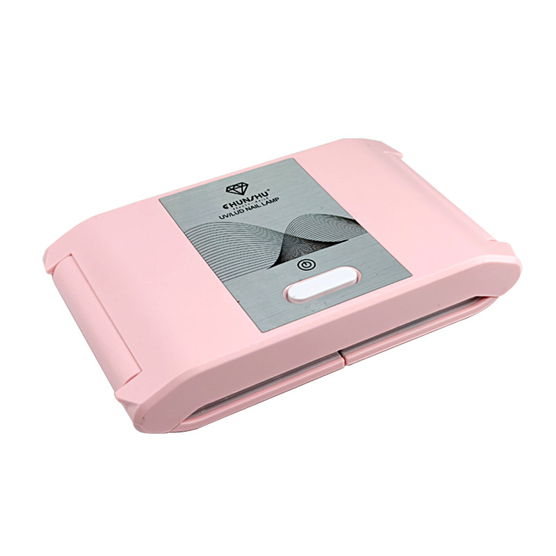 CHUNSHU nešiojamas 24 W nagų džiovintuvo aparatas mini USB laidas Namų naudojimui Nagų lempa Džiovinamas UV gelinis lakas su 60/120S laikmačiu nagų dailės įrankiais