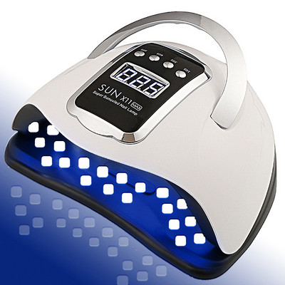 66 LED nagų džiovinimo lempa UV LED nagų džiovintuvo manikiūro mašina kietinti gelinio lakavimo nagų lempa su automatiniu jutikliu