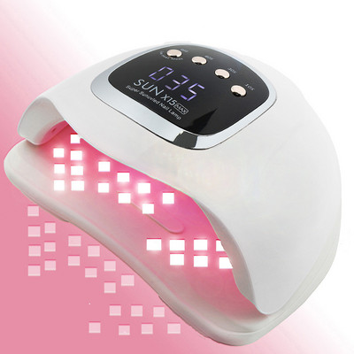 66 LED nagų džiovinimo lempa UV LED nagų džiovintuvo manikiūro mašina kietinti gelinio lakavimo nagų lempa su automatiniu jutikliu