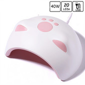 Katės lempa UV LED lempa 40W/36W nešiojamasis nagų džiovintuvas USB jungtis visų tipų geliui su išmaniuoju jutikliu namų naudojimui manikiūro įrankiais didmeninė prekyba