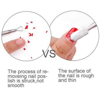 1/2/3 τεμ. Nail Uv Gel Remover Stick Rod Pusher Nail Clean Gel Polish Remover Ημιμόνιμο Εργαλείο περιποίησης νυχιών αφαίρεσης επιδερμίδας