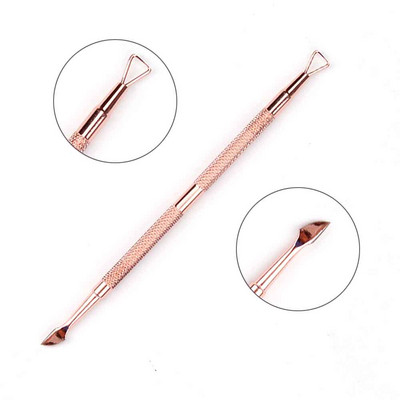 1/2/3 vnt nagų UV gelio valiklis Stick Rod Pusher Nail Clean gelio lako valiklis pusiau nuolatinis odelių šalinimo nagų dailės priežiūros įrankis