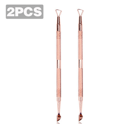 1/2/3 vnt nagų UV gelio valiklis Stick Rod Pusher Nail Clean gelio lako valiklis pusiau nuolatinis odelių šalinimo nagų dailės priežiūros įrankis