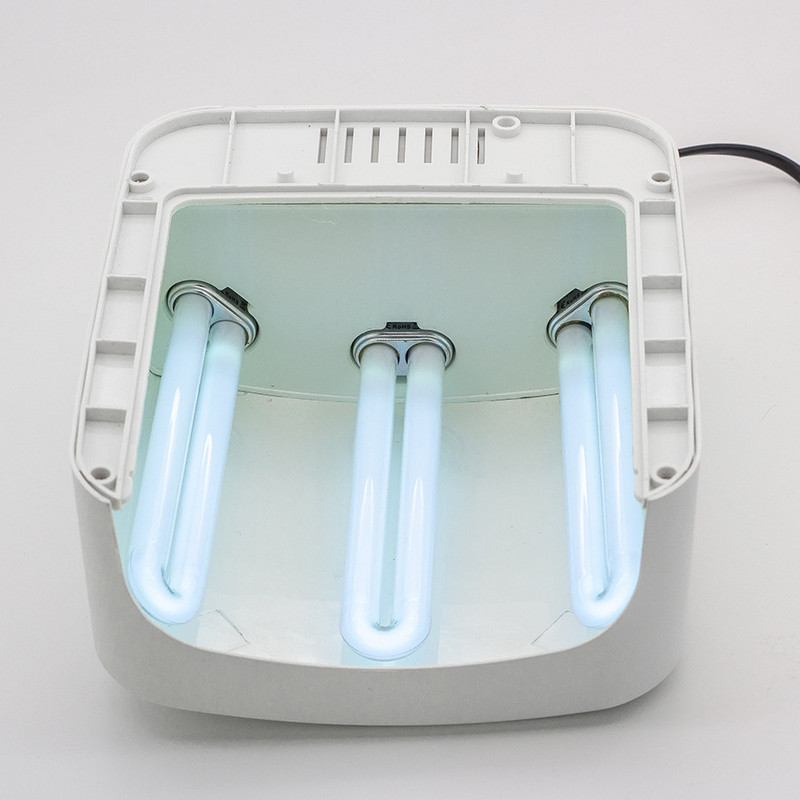 Körömszárító 36W Mini lámpa Professzionális UV lámpa 818 LED fénycső szárító UV gél lakk köröm manikűr géphez