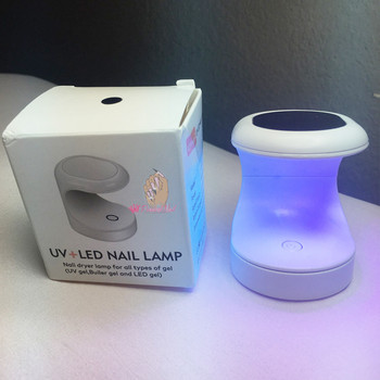 UV LED Mini Lamp Nail for Instant Soft Gel X Tips Acrylic Extension System Finger Nails Polish Dryer Manicure Machine