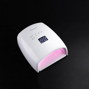 Επαναφορτιζόμενη λάμπα νυχιών 66W Red Light S10 Gel Lacquer Dryer Machine Light Wireless Nail UV LED Dryer Machine