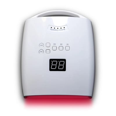 66 W įkraunama nagų lempa Red Light S10 gelinio lako džiovintuvo mašina manikiūro šviesa belaidė nagų UV LED lempa