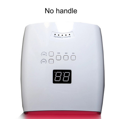 66 W įkraunama nagų lempa Red Light S10 gelinio lako džiovintuvo mašina manikiūro šviesa belaidė nagų UV LED lempa