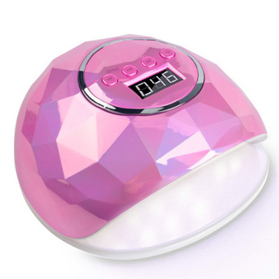 72 W greitas nagų džiovintuvas UV LED šviesos gelinio nagų lako kietėjimo lempa profesionaliam salonui su 4 laikmačio nustatymo automatiniu jutikliu