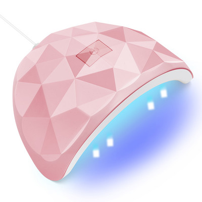 88W rózsaszín professzionális köröm UV LED lámpa manikűr készülék fototerápiás manikűr lámpa Quick Dry Nail Gel szárító lámpa szalon eszköz