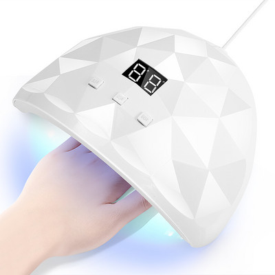 88W ružičasta profesionalna UV LED lampa za nokte Aparat za manikuru Lampa za fototerapiju Lampa za manikuru Brzo sušeći gel za nokte Lampa za sušenje salona Alat
