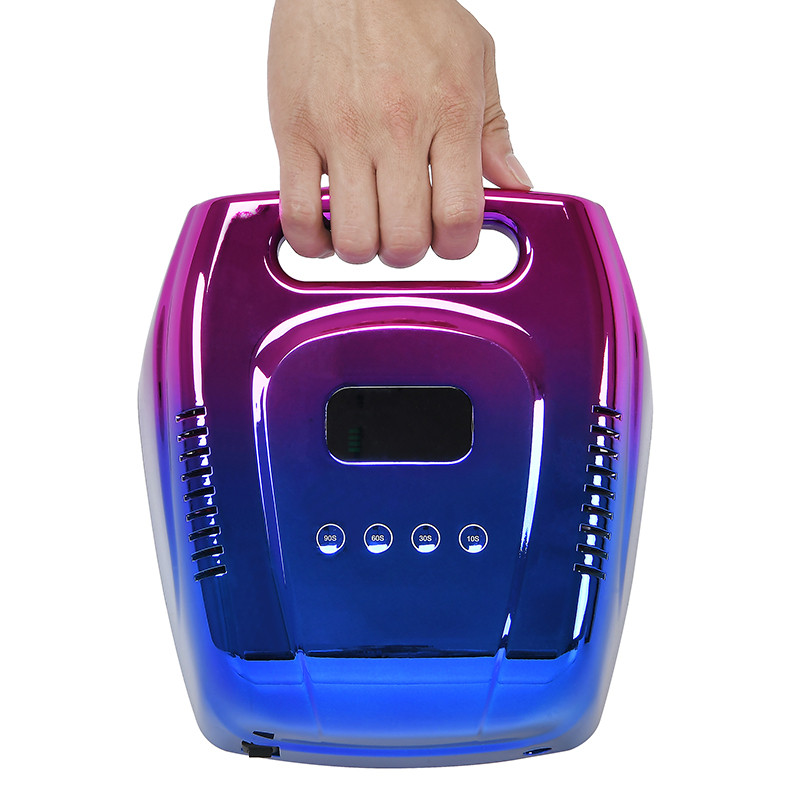 Baterija maitinama įkraunama nagų lempa 96 W belaidė gelio lako džiovintuvo LED lemputė nagams Belaidė nagų UV LED lempa