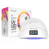 Clavier Q1 Nagų džiovintuvas Firminis 48W UV / LED Nagų lempa Didelės galios 48W (30 LEDS) Nagų lako džiovintuvo mašina greitai kietėjanti gelio šviesa