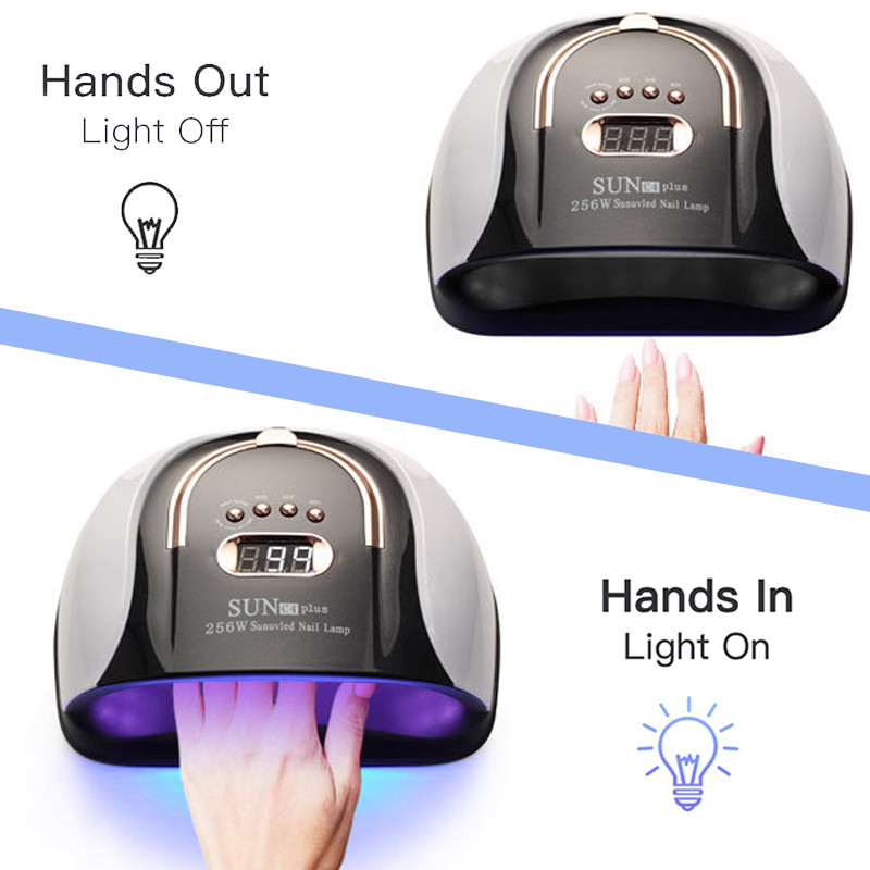 Körömszárító lámpa 114 W UV LED lámpa manikűrhöz A legújabb zselés körömlakk lámpa 57 LED-es Professzionális intelligens manikűrgép