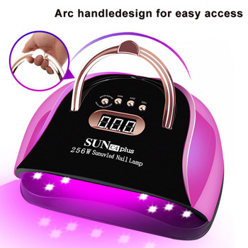 Υψηλής ισχύος Gel UV Led Nail Lamp Polish Gel Cabin με 57 LEDs Εξοπλισμός στεγνωτηρίου νυχιών για εργαλείο μανικιούρ για επαγγελματικό τζελ στεγνώματος