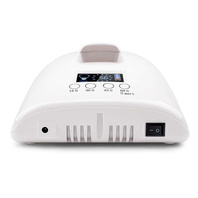 Lumină roșie fără fir Lampă LED UV pentru unghii fără fir de 60 W pentru întărirea lacului cu gel fără fir cu baterie de litiu 60 W Pro Light