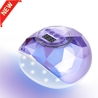 UV LED nagų lempos nagų džiovintuvas su LED UV šviesa nagams Lamp Gelinis nagų lako kietėjimo džiovintuvas namams ir salonui su automatiniu jutikliu