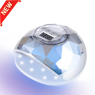UV LED nagų lempos nagų džiovintuvas su LED UV šviesa nagams Lamp Gelinis nagų lako kietėjimo džiovintuvas namams ir salonui su automatiniu jutikliu