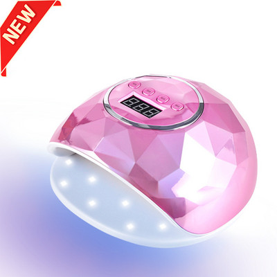 UV LED nagų lempos nagų džiovintuvas su LED UV šviesa nagams Lamp Gelinis nagų lako kietėjimo džiovintuvas namams ir salonui su automatiniu jutikliu