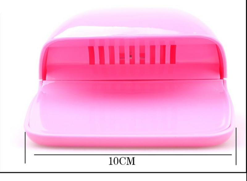 Mini Nail Dryer Touch Type Könnyű körömlakk Air Dryer Körömlakk Kis ragasztóventilátor