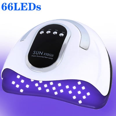 300W 66 LED lampica visoke snage UV Led lampa za nokte za manikuru 4 načina rada Sušilo za lak za nokte od 300W sa pametnim senzorom Sušilo za nokte za Nail Arts