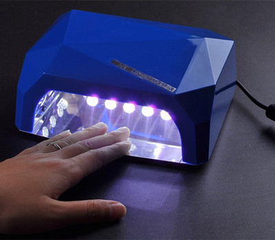 Auto Sensor 36W UV lámpás körömszárító gyémánt alakú CCFL fénygél szárító LED UV lámpák szárítás UV gél lakk köröm műszerekhez